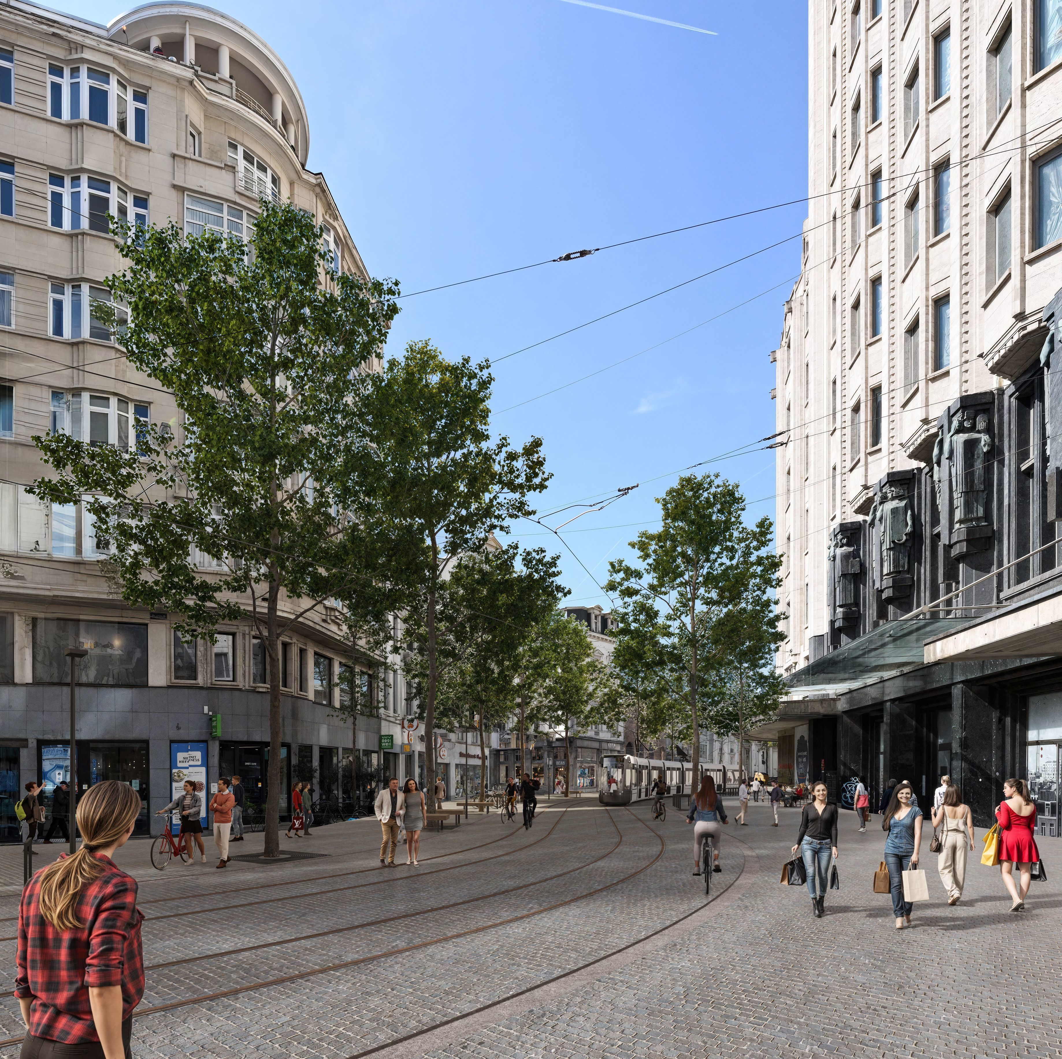 De Schoenmarkt wordt autovrij.