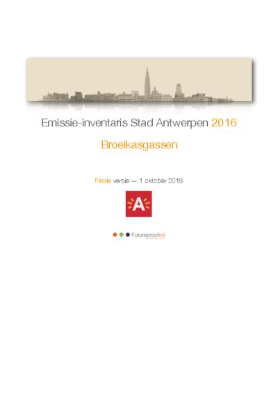 Emissie-inventaris 2016